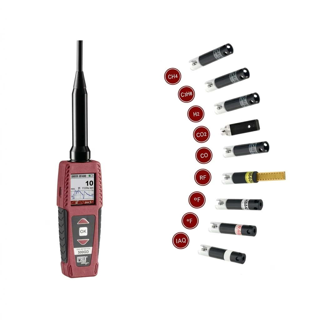 500GD - detector de gas de respuesta rápida