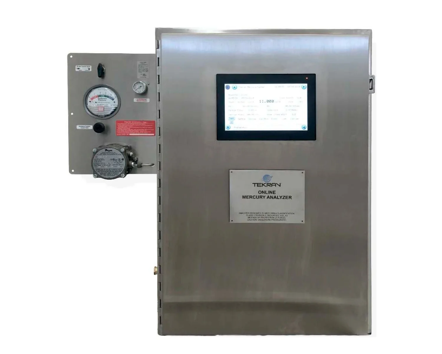 Sistemas Tekran® monitor en línea de mercurio en gas natural con 2537Xi-NG